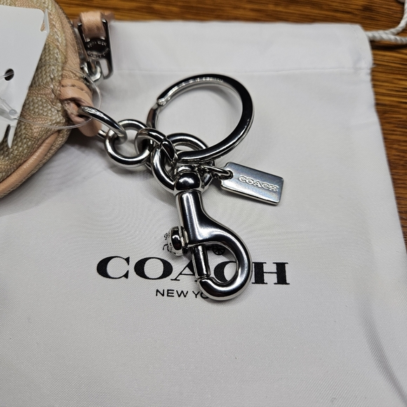 Coach Circular Coin Case Charm - Picture 3 of 7